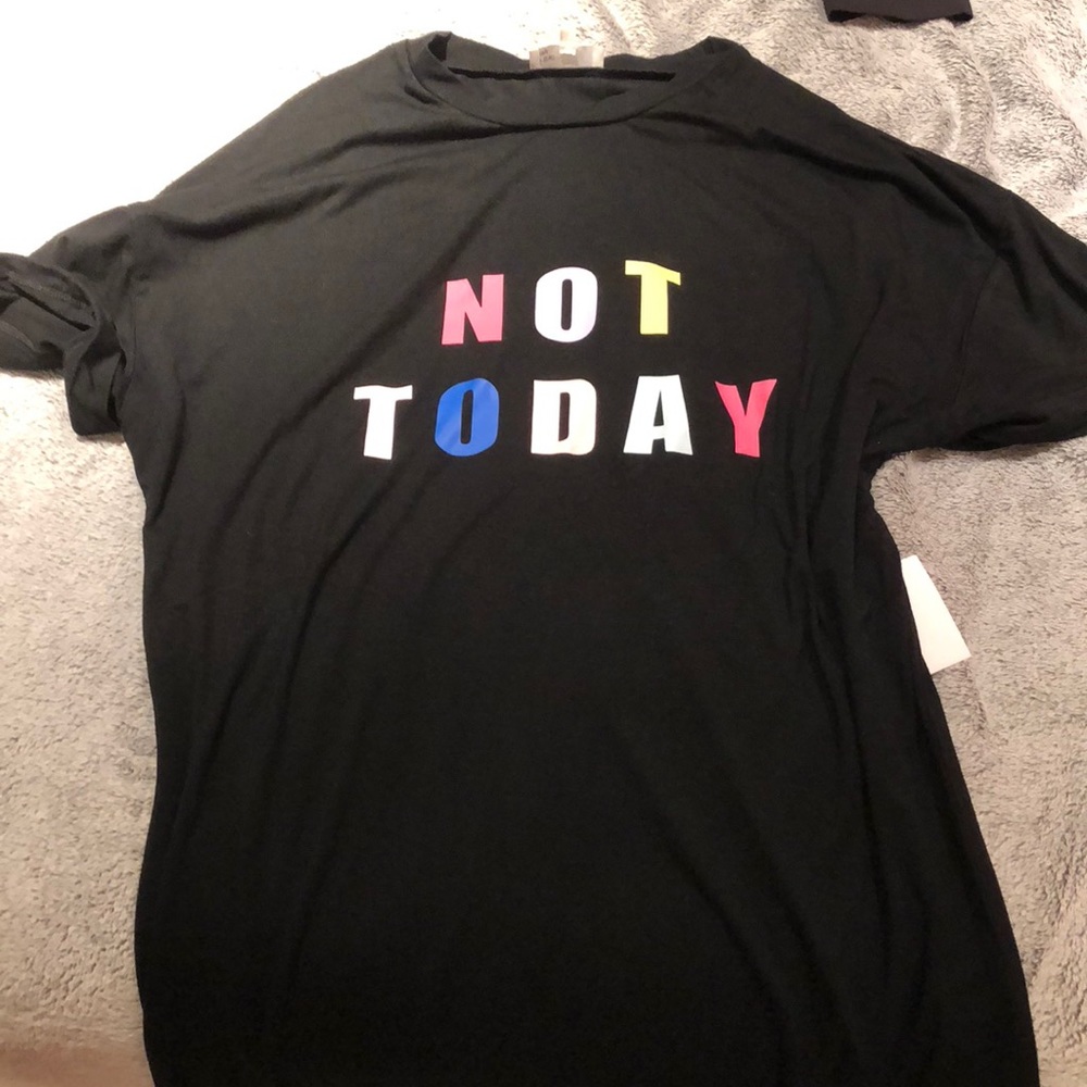 Not today t-shirt dress